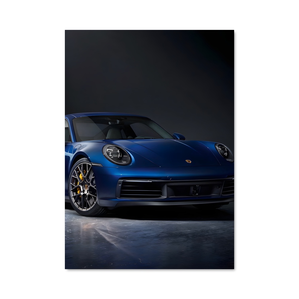 Poster Nuit Sportive – affiche Porsche